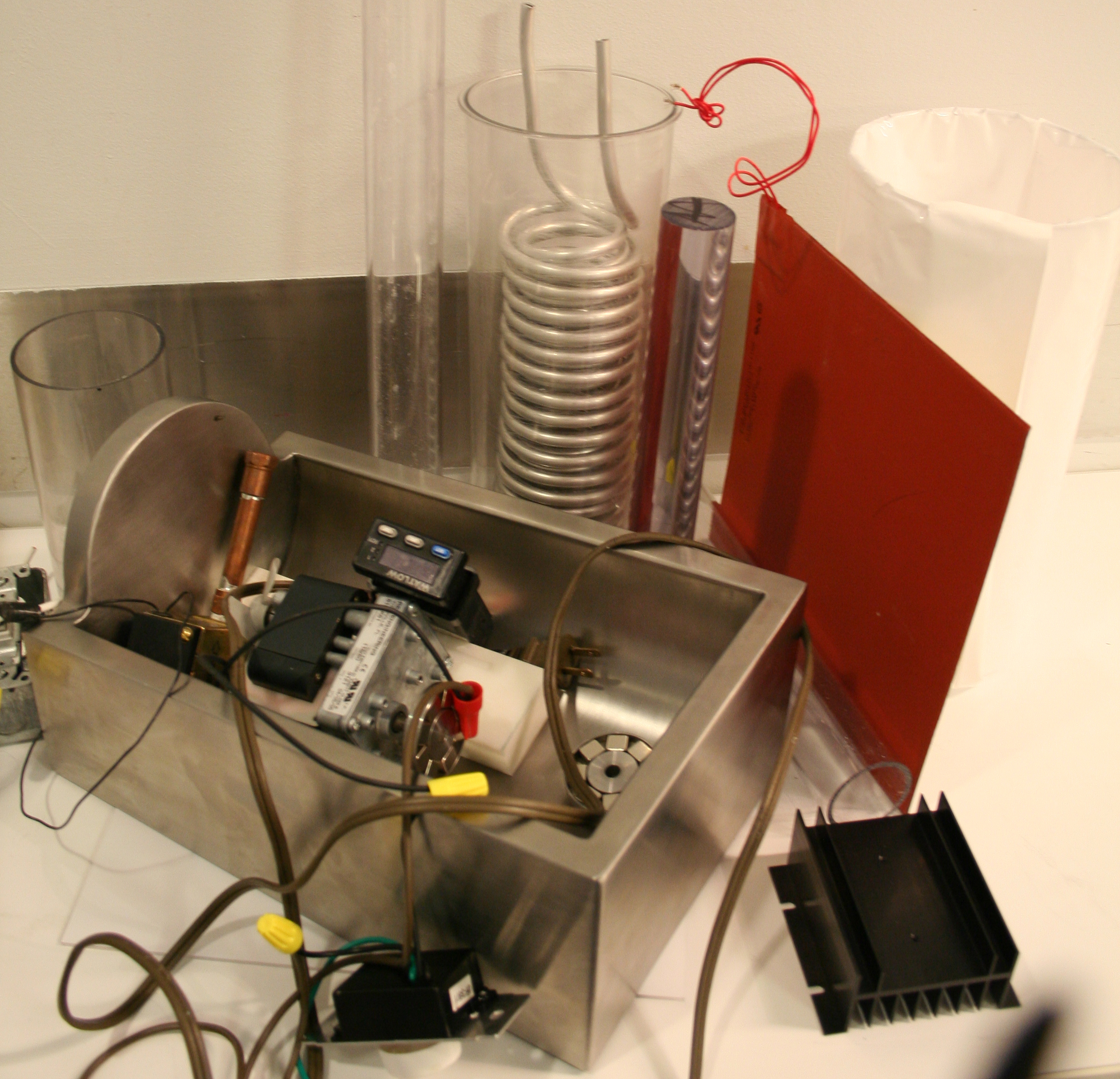 roto_parts The beginnings of the bionic rotovap
