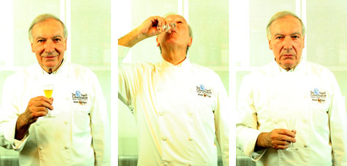 Skoal_Alain.sailhac.2453 Alain Sailhac. 4 star chef. Formerly of Le Cynge and Le Cirque. Dean Emeritus at the FCI. As real as it gets.