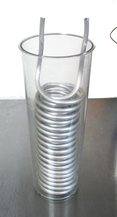 Condenser_Side Aluminum condenser for my rotovap