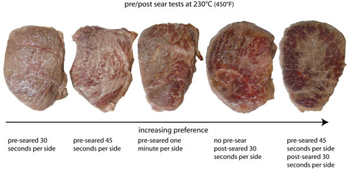 Sous Vide Meat Temperature Chart