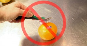 Pet brushes don't work on citrus like they do on ducks.