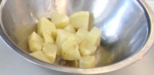 Potato chunks