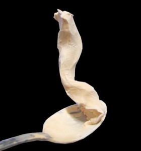 Stretchy potato ice cream