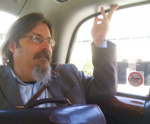 Dave Wondrich --scribe of the drink-- racing to an 18th century London pub for a pint.