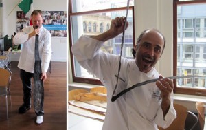 Rausu kombu, Nils, and Herve.