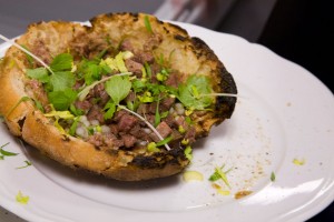 Big Bird: boiled ostrich. What the Romans were eating.