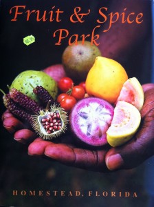 The guide book from the Fruit and Spice Park.