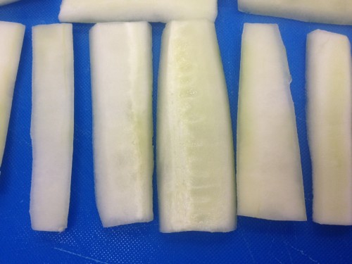 Cucumber planks
